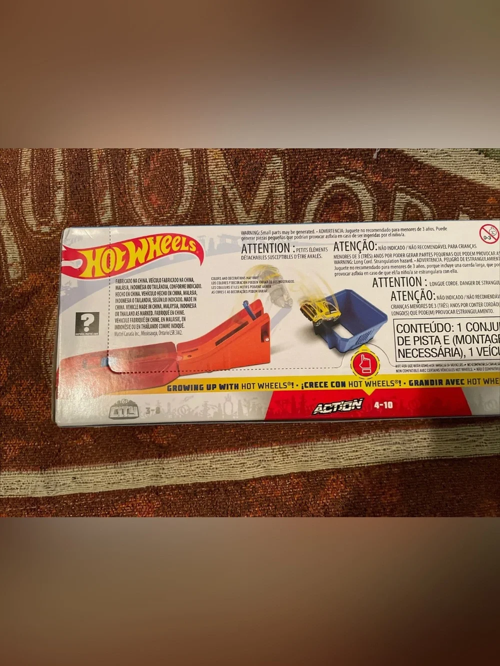 Lot of 2 HOT WHEELS Action Accessories Flip Ripper & Loop Star w/ Cars NEW